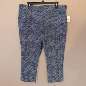 Cartonnier Charlie trousers with geo print